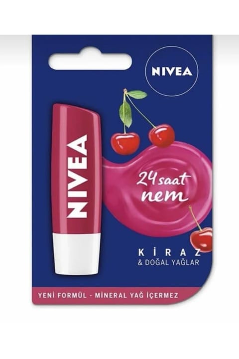 NIVEA بالم لب گیلاس ۲۴ ساعت رطوبت