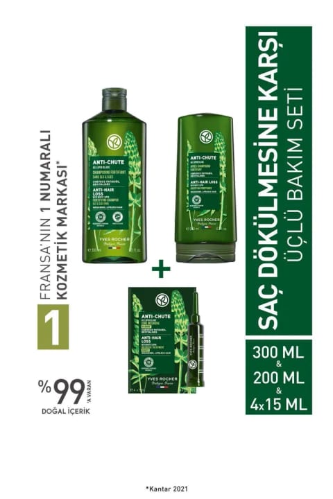 Yves Rocher ست سهگانه مراقبت از ریزش مو