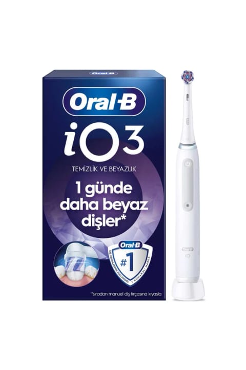 Oral-B iO3 سفید شارژی/برقی مسواک