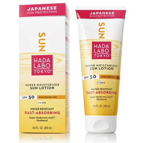 Hada Labo Tokyo لوسیون ضدآفتاب 50SPF حجم 200 میلی‌لیتر