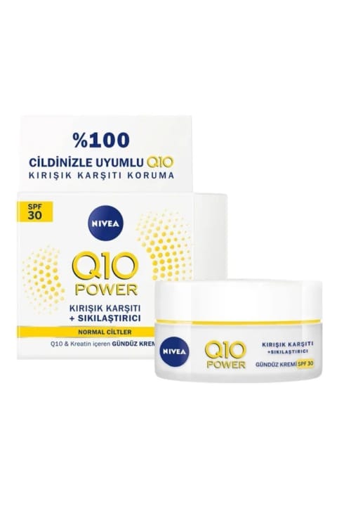 NIVEA Q10 Power کرم ضد چروک و سفتکننده با SPF30 50ml