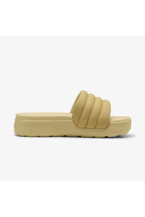 دمپایی زنانه پوما مدل Karmen Slide Puffy Aqua رنگ بژ