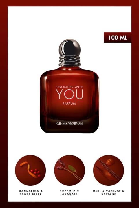 Emporio Armani Stronger With You Parfum 100 ml ادوپرفم مردانه 3614274219579