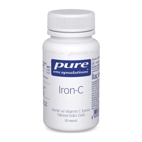 Pure Encapsulations Iron-C 30 کپسول