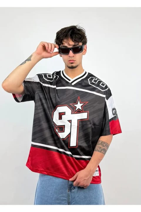 zaee Saint Tears 66 اورسایز هودی پارچه جرسی فرم