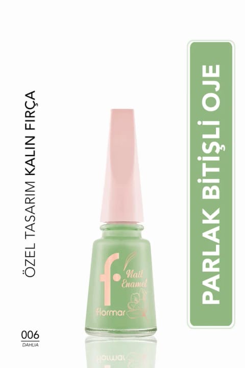 Flormar Blossom لاک غلیظ با رنگدانه بالا و ماندگاری طولانی با پایانی براق