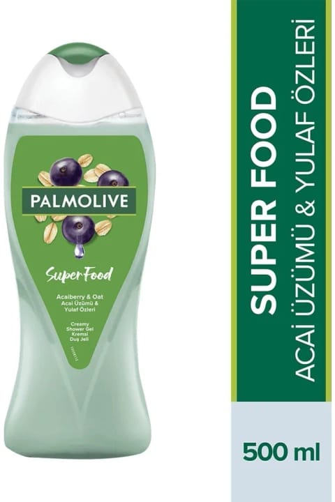 Palmolive Superfood Acai & Yulaf دوش ژل 500 میلی‌لیتری