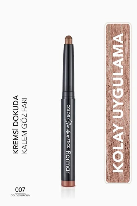 فلورمار سایه چشم مدادی ضدآب براق - Shadow Stick 007 Golden Brow