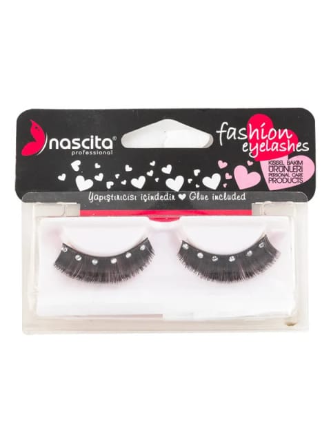 مژه مصنوعی طبیعی با نگین Nascita NASEYE000035
