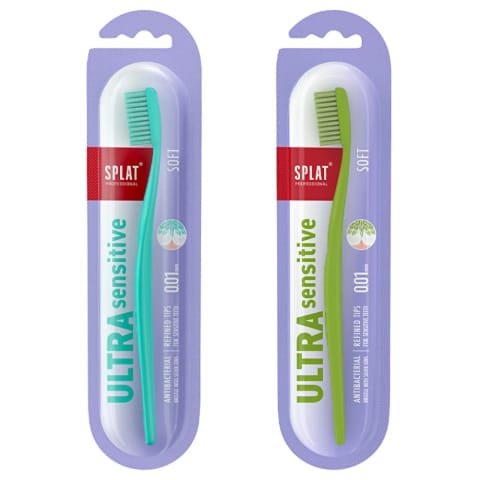 Splat Professional Ultra Sensitive Soft مسواک نرم (طرحهای متنوع)