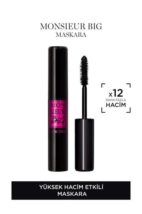 Lancome Monsieur Big مژه‌کار مشکی حجم‌دهنده بالا 01 Big Is The New Black