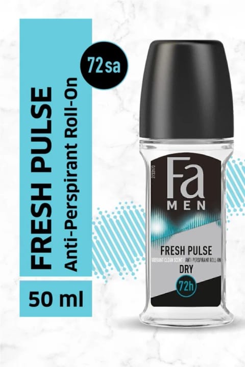 Fa Men Fresh Pulse Bergamot Canlılığı رول‌آن ۵۰ میلی‌لیتر دئودورانت مردانه - ۴۸ ساعت