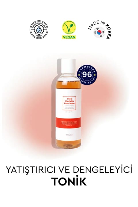 تونر خالص Bibimcos Cica Centella 200ml - تسکیندهنده و دوستدار سد پوستی