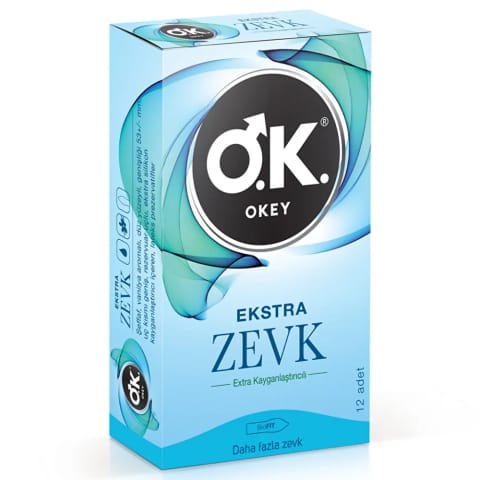 Okey Ekstra Zevk کاندوم 12 عددی