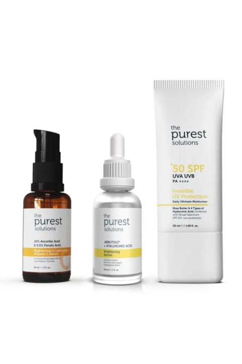 The Purest Solutions متعادلکننده رنگ پوست و ضد لک با SPF