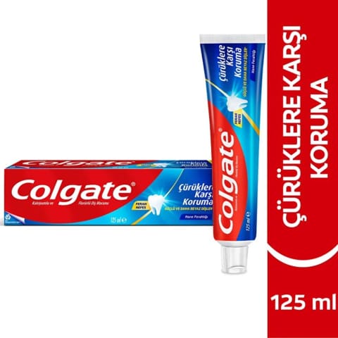 Colgate محافظت در برابر پوسیدگی خمیردندان 125 میلی‌لیتر