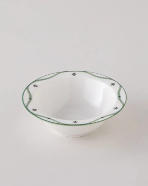 کاسه چینی Gardenia ۱۶ سانتی‌متری سبز