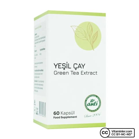 Anti Green Tea Extract 60 Capsules