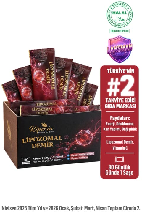 Kiperin Lipozomal Demir | پوشش لیپوزومال با جذب بسیار بالا و دوستدار معده...