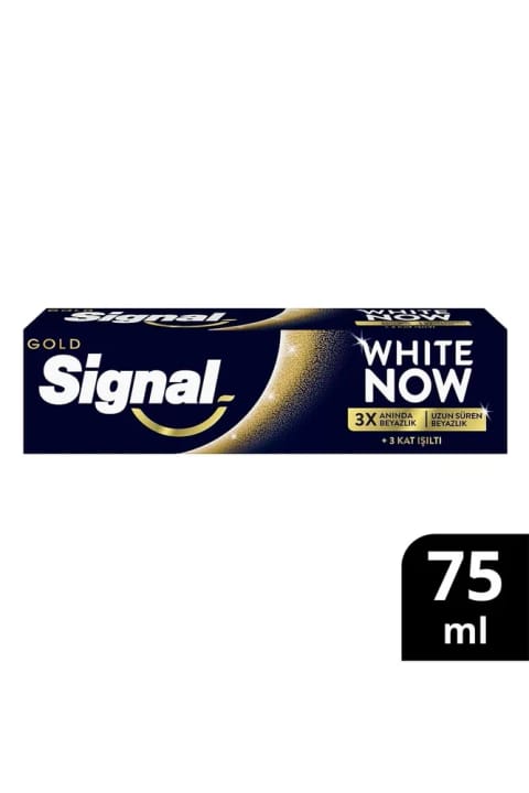 Signal White Now Gold خمیردندان 75 میلی‌لیتر