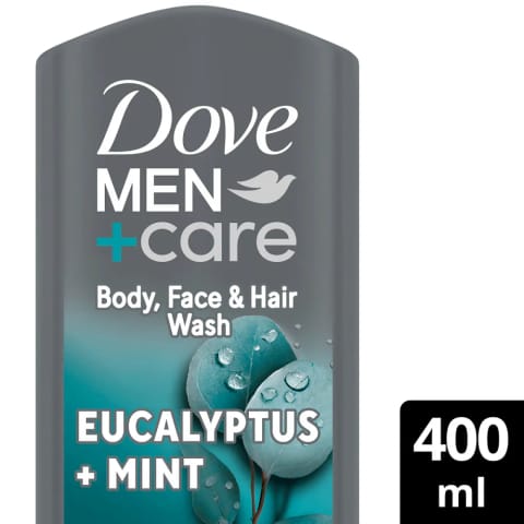 Dove Men +Care اکالیپتوس و نعناع ژل دوش شادابکننده 400 میلیلیتر