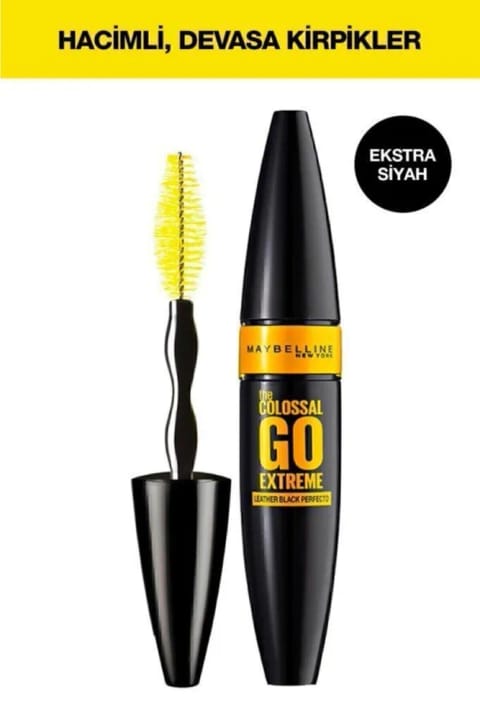 ماسکارا حجمدهنده مشکی Maybelline New York Colossal Go Extreme