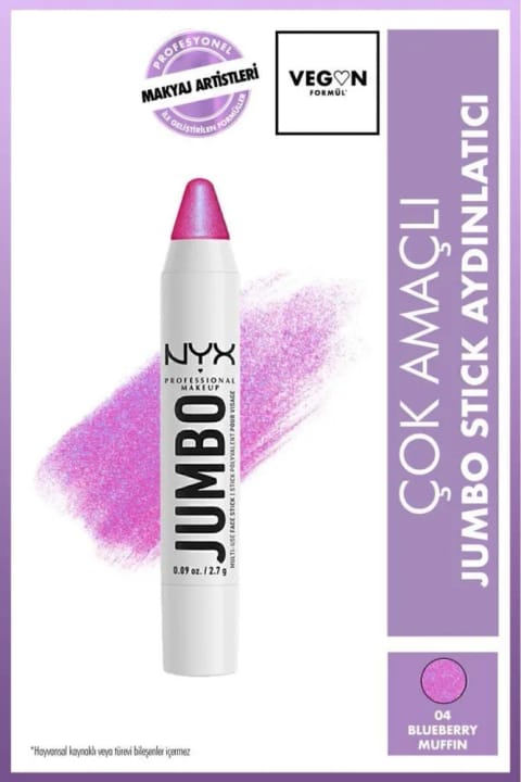 NYX Professional Makeup Jumbo Face Stick | استیک هایلایتر چندکاره - Blu...
