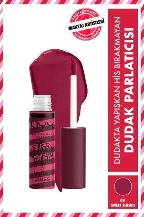 NYX Professional Makeup Butter Gloss Candy Swirl Lip Gloss - Sweet Sl...