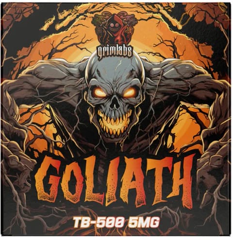 Grimlabs Goliath - TB500 (Thymosin Beta-4) 5mg و Bacteriostatic Water