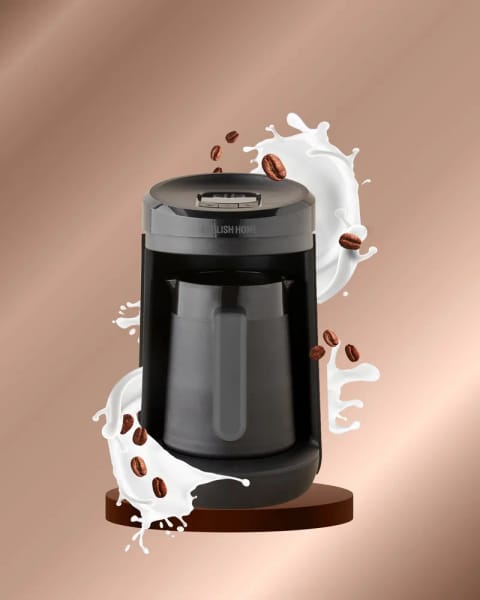 قهوه‌ساز ترکی شیردار English Home TKM 6040 آنتراسیت