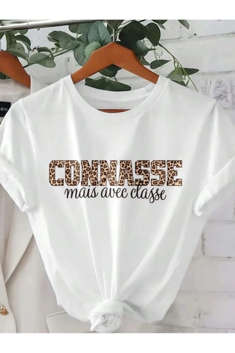 تیشرت طراحی چاپی Chonnasse یونیسکس uyguntarz
