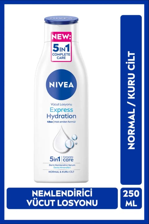 NIVEA Express Hydration لوسیون مراقبت از بدن 250ml