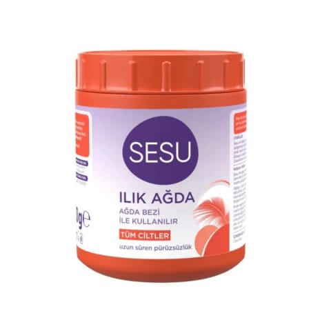 Sesu موم گرم نارنجی 250 گرمی