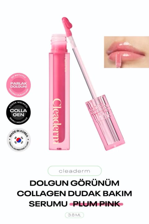 Cleaderm Collagen Glow Lip Serum حجمدهنده لب