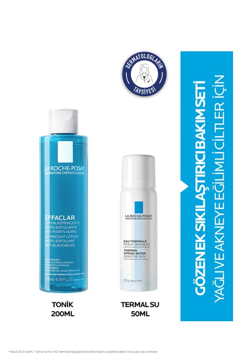 ست مراقبت تونیک فاقد چربی La Roche Posay Effaclar