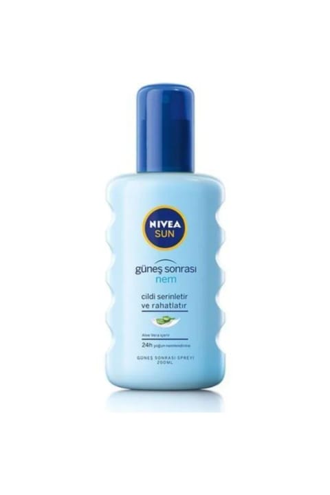 NIVEA اسپray مرطوب‌کننده و تسکین‌دهنده پس از آفتاب ۲۰۰ml