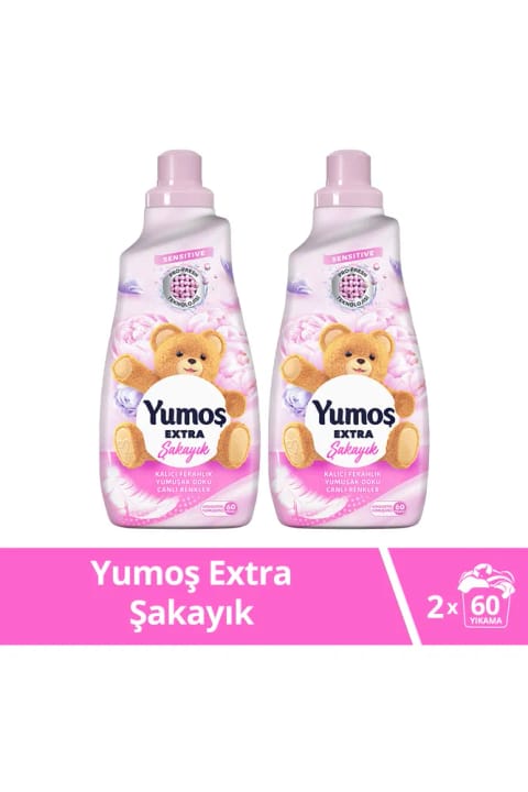 Yumoş Extra Concentrate نرمکننده لباس گل صدتومانی 1440 X2
