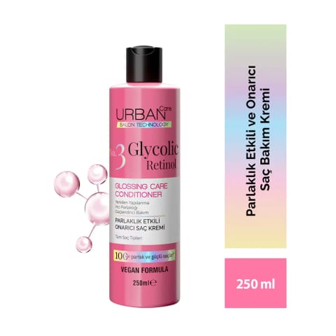 Urban Care No.3 Glycolic Retinol نرم‌کننده ترمیم‌کننده براق‌کننده مو ۲۵۰ میلی‌لیتر