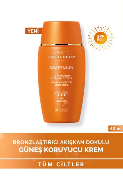 Institut Esthederm Adaptasun Invisible Sheer برنزهکننده با بافت سیال