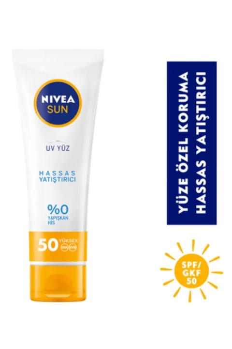 NIVEA Sun UV Yüz Hassas Yatıştırıcı SPF 50 50 ml