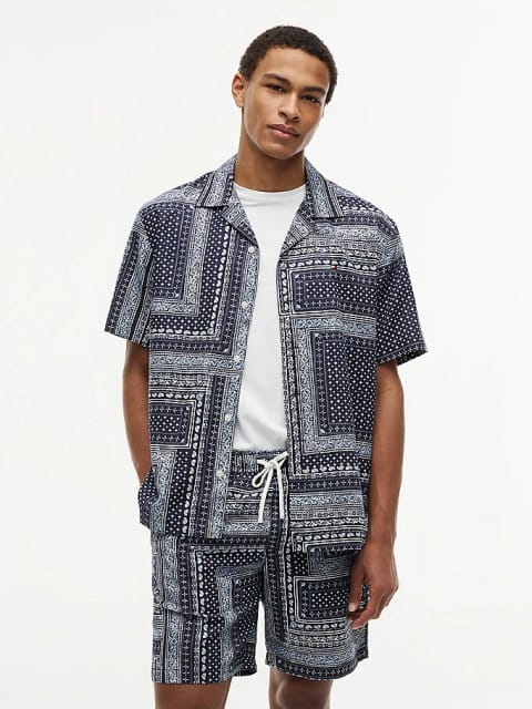پیراهن مردانه Cotton Tencel Tommy Hilfiger