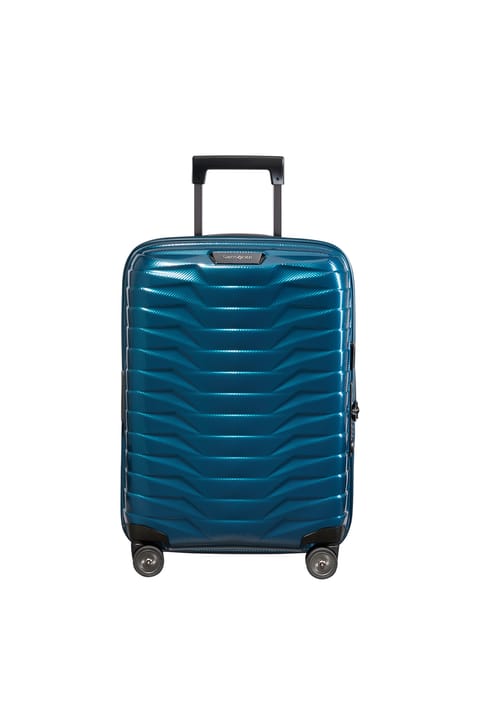 چرخدار Samsonite Proxis سرمهای - چمدان کابین آکاردئونی ۴ چرخ ۵۵ سانتی