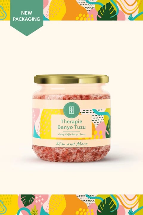 Mim and More Therapie Bath Salt - نمک حمام روغنی یلانگ یلانگ، ۱۵۰ گرم