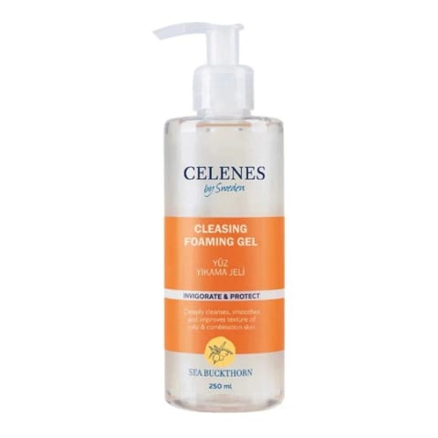 Celenes Sea BuckThorn ژل شستشوی صورت برای پوست چرب و مختلط 250 ml