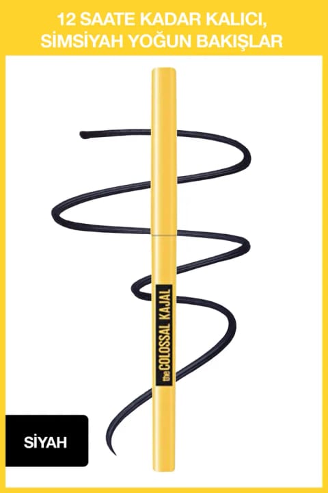 Maybelline New York The Colossal Kajal مشکی