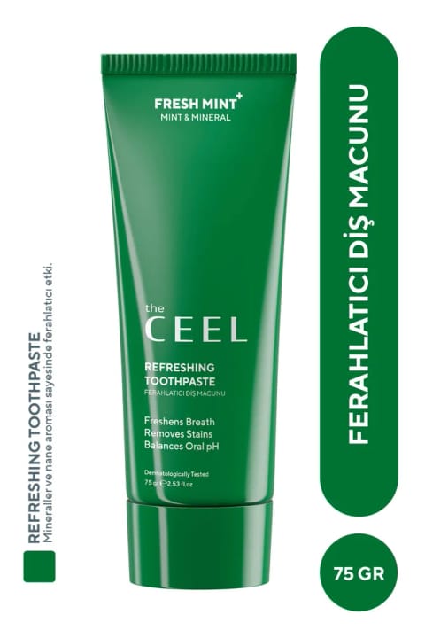 The Ceel خمیردندان Fresh Mint با طعم نعناع ۷۵ گرم