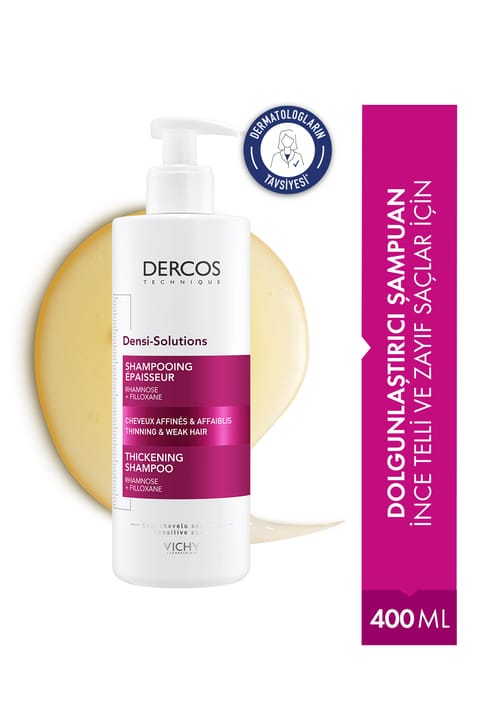 شامپو Dercos Densi-Solutions حجمدهنده ۴۰۰ میلیلیتر