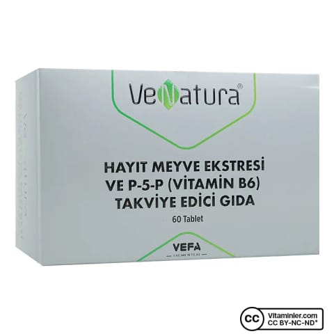 وناتورا اکستریکت میوه پنج انگشت و ویتامین B6 (P-5-P) 60 قرص