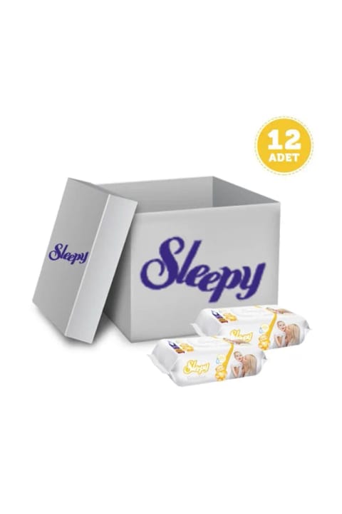 دستمال مرطوب حساس Sleepy بسته ۱۲ عددی ۱۰۸۰ برگی