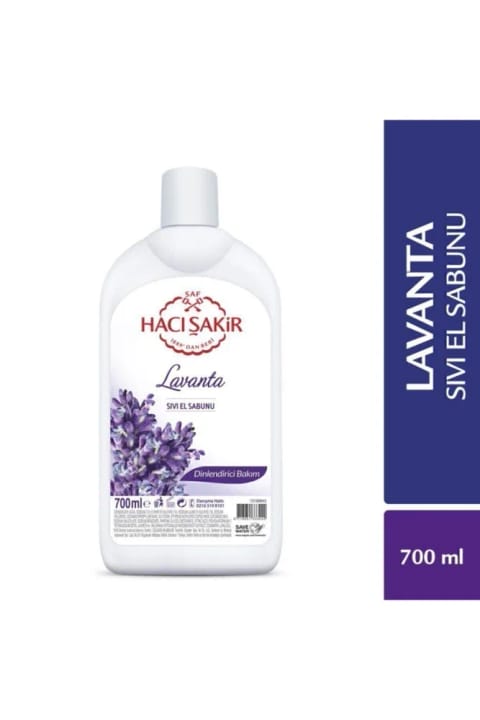 Hacı Şakir Liquid Hand Soap with Lavender Relaxing Care 700 ml